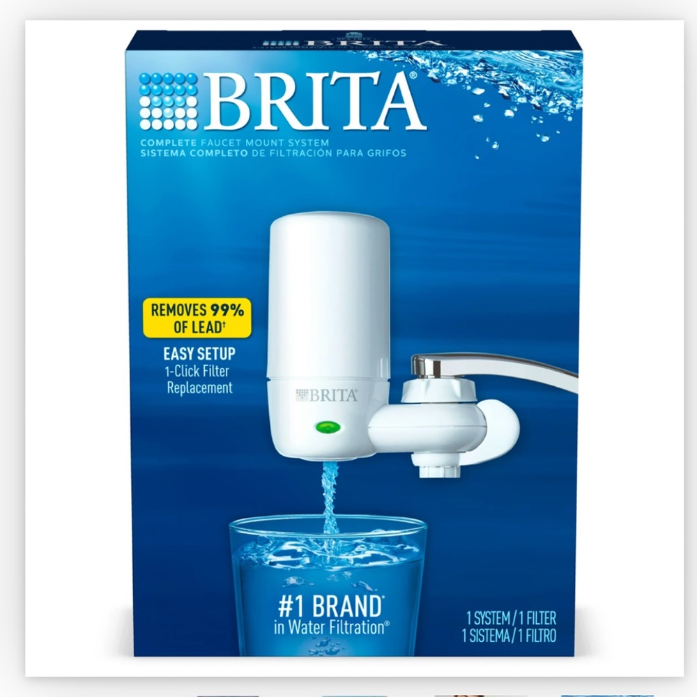 Brita 42201 Ultra Faucet Mount Filter System - White